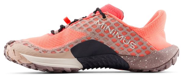 New Balance Minimus Trail Scarpe da uomo rosso/marrone