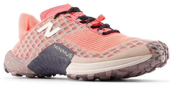 New Balance Minimus Trail Scarpe da uomo rosso/marrone