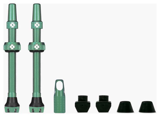 Válvulas Tubeless Muc-Off V2 60mm Turquesa