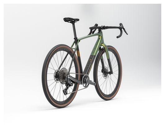 Gravel Bike Trek Checkpoint SL Sram Force AXS 13V 700 mm Green/Black 