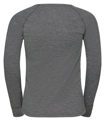 Odlo Active Warm Eco Langarmshirt Kinder Grau