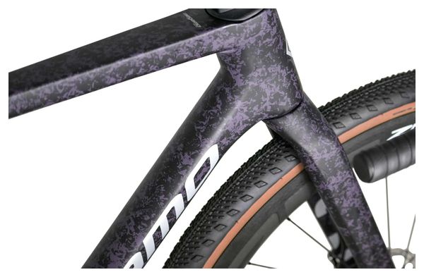 Vélo de Gravel Megamo Silk 03 Shimano GRX Di2 12V 700 mm Noir/Violet 2026