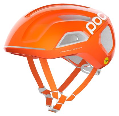 POC Ventral Tempus Mips Casco Naranja Fluorescente