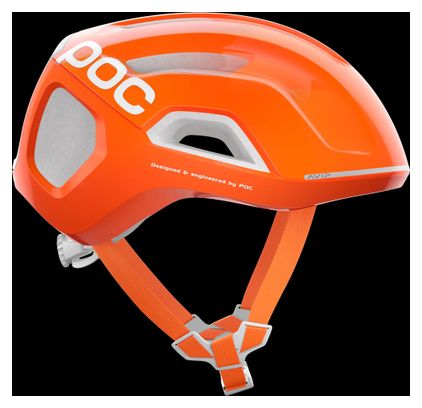 POC Ventral Tempus Mips Casco Naranja Fluorescente