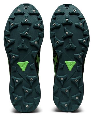 Asics Gel FujiSetsu 3 GTX Trail Running Shoes Black Green