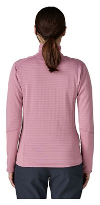 Forro polar Patagonia R1 violeta para mujer