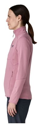 Forro polar Patagonia R1 violeta para mujer