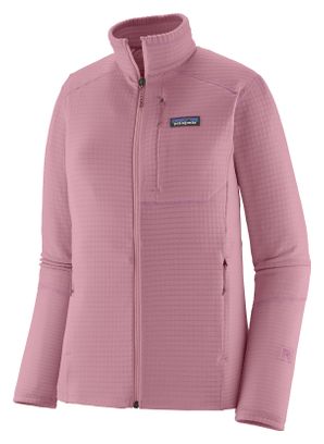 Forro polar Patagonia R1 violeta para mujer