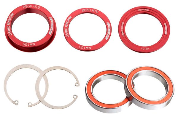 FSA BB30 Ceramic Bearing Kit (K-Force Light MTB)