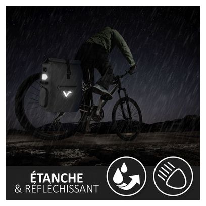 ValkPro - Sacoche de vélo 3en1 avec dos flexible et nouvelles caractéristiques