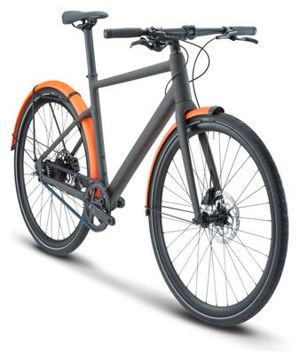 BMC 257 AL Three Bicicleta urbana Shimano Nexus 8S Cinturón 700 mm Gris antracita 2023