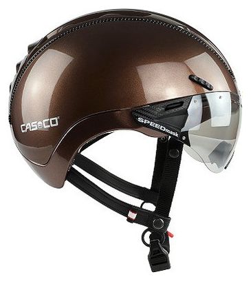 Casco Roadster Plus City Helmet with Shiny Brown Visor
