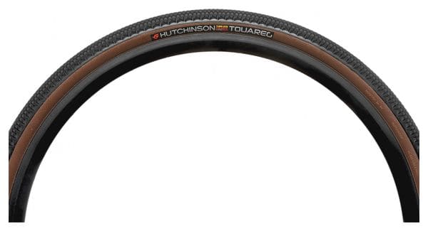 Hutchinson Touareg 700mm Tubeless Ready Soft Gravel Tyre Hardskin Beige Sidewalls Tan