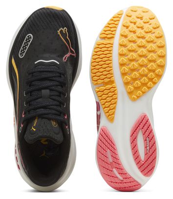 Puma Magnify Nitro Tech 2 Running-Schuhe Schwarz Orange Damen