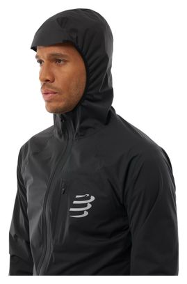 Compressport Tempest Men's Waterproof Jacket - Black