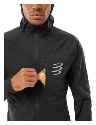 Compressport Tempest Men's Waterproof Jacket - Black