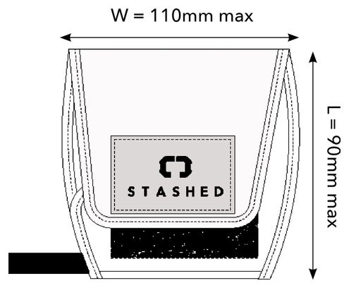 Protezione per pedali Stashed PedalWrap M