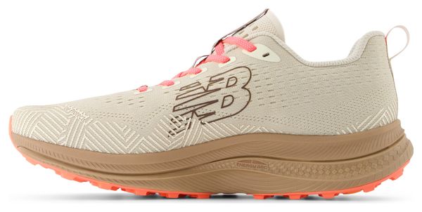 Scarpe New Balance FuelCell SuperComp Trail Beige/Rosso Uomo