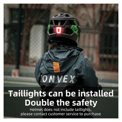 Casque de vélo pour enfants  absorption des chocs- Noir/Vert M