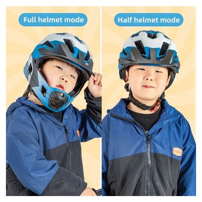 Casque de vélo pour enfants  absorption des chocs- Noir/Vert M