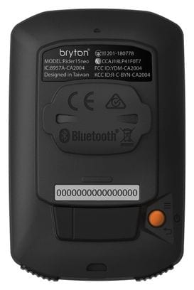 BRYTON Rider 15 NEO E GPS Computer (without sensor)