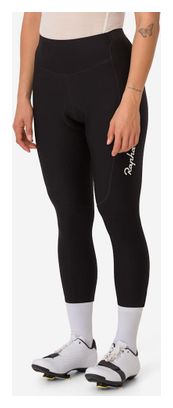Cuissard 3/4 Sans Bretelles Rapha Noir/Blanc Femme