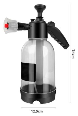 Pulvérisateur mousse 2L pour nettoyage vélo – Pression manuelle avec buse mousse et jet