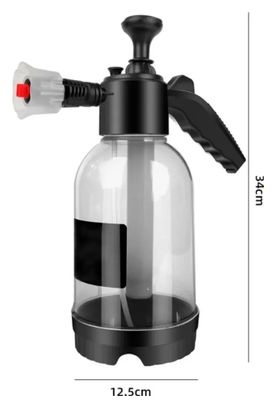 Pulvérisateur mousse 2L pour nettoyage vélo – Pression manuelle avec buse mousse et jet