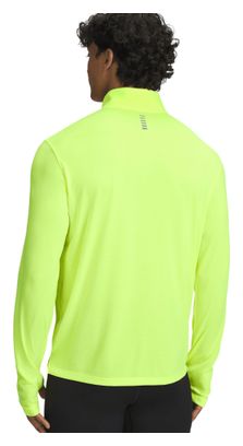 Under Armour Launch Yellow Men's 1/4 Zip Top | Alltricks.com