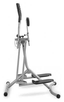 Cross trainer avec ordinateur et écran LCD capacité max 120 kg longueur de la foulée 90 cm capteur de rythme cardiaque et soutien abdominal en acier air walker vélo d'appartement