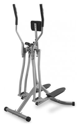 Cross trainer avec ordinateur et écran LCD capacité max 120 kg longueur de la foulée 90 cm capteur de rythme cardiaque et soutien abdominal en acier air walker vélo d'appartement