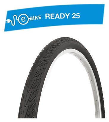 Pneu vtt/urbain 26x1.75 tr Deli blue way anticrevaison 2.5mm noir sa 234 (47-559)