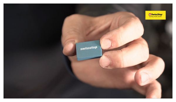 SwissStop Poliergummi-Reinigungsblock für die Bremsfläche von Alufelgen