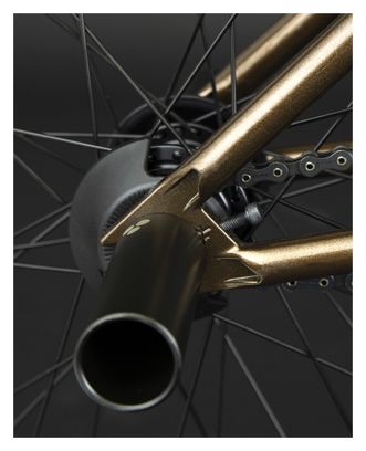FlyBikes Savanna 21 RHD Freestyle BMX Donker Goud 2022
