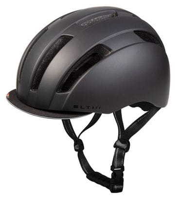 Casque Vélo Ville Eltin Bliss Noir Mat