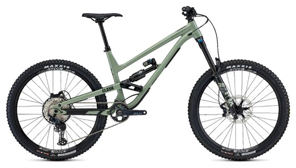 Commencal Clash Essential Shimano SLX 12V Heritage Green 2021 Full