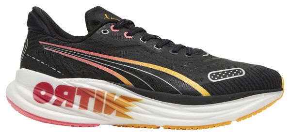 Scarpe da corsa Puma Magnify Nitro Tech 2 Black Orange Uomo