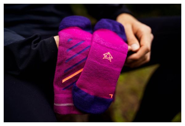 Incylence Merino Rise Socks Pink