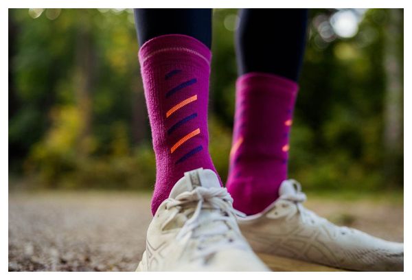 Incylence Merino Rise Socks Pink