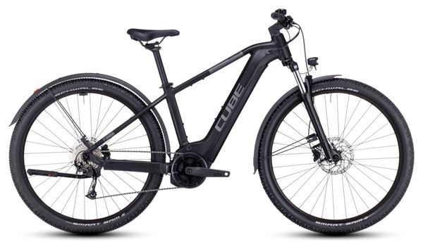 Cube Reaction Hybrid Performance 500 Allroad Electric Hardtail MTB Shimano Alivio 9S 500 Wh 27.5'' Black 2023