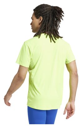 adidas Adizero Yellow Men's Short Sleeve Jersey