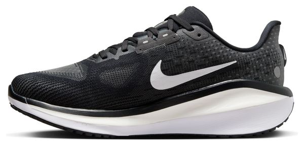 Chaussures Running Nike Vomero 17 Large Noir Blanc Homme