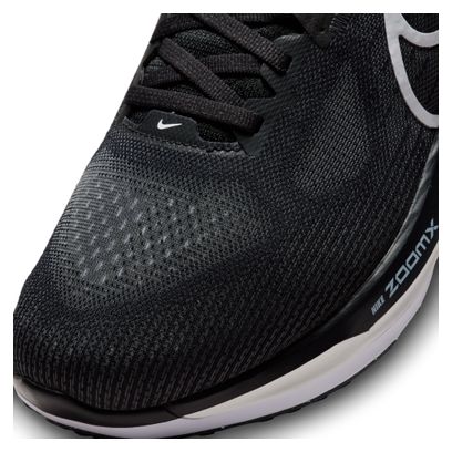 Chaussures Running Nike Vomero 17 Large Noir Blanc Homme