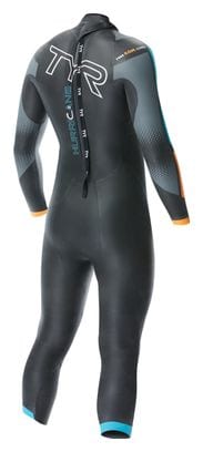 TYR Hurricane Cat 2 Triathlon Wetsuit Black/Blue/Orange