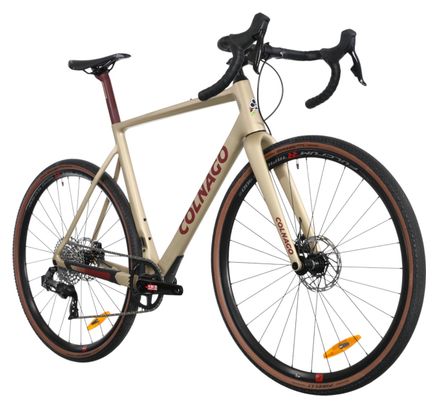 Gravel Bike Colnago G3-X Sram Rival eTap AXS 12V 700mm Oro 2022 T.55 cm / 180-185 - Prodotto ricondizionato