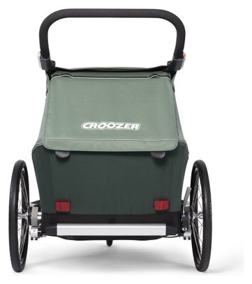 Remorque à Enfant Croozer Vaaya 2 Vert Kaki