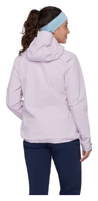 Veste Imperméable Mammut Crag Hooded Violet Femme