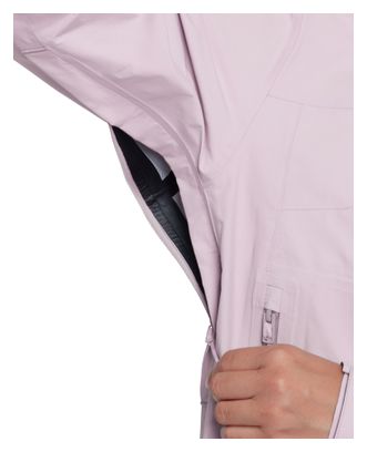 Veste Imperméable Mammut Crag Hooded Violet Femme
