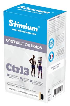 Nahrungsergänzungsmittel Stimium CTRL3 Weight Control 60 + 40 Kapseln