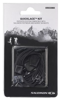 Sistema de sujeción Salomon Quicklace Black